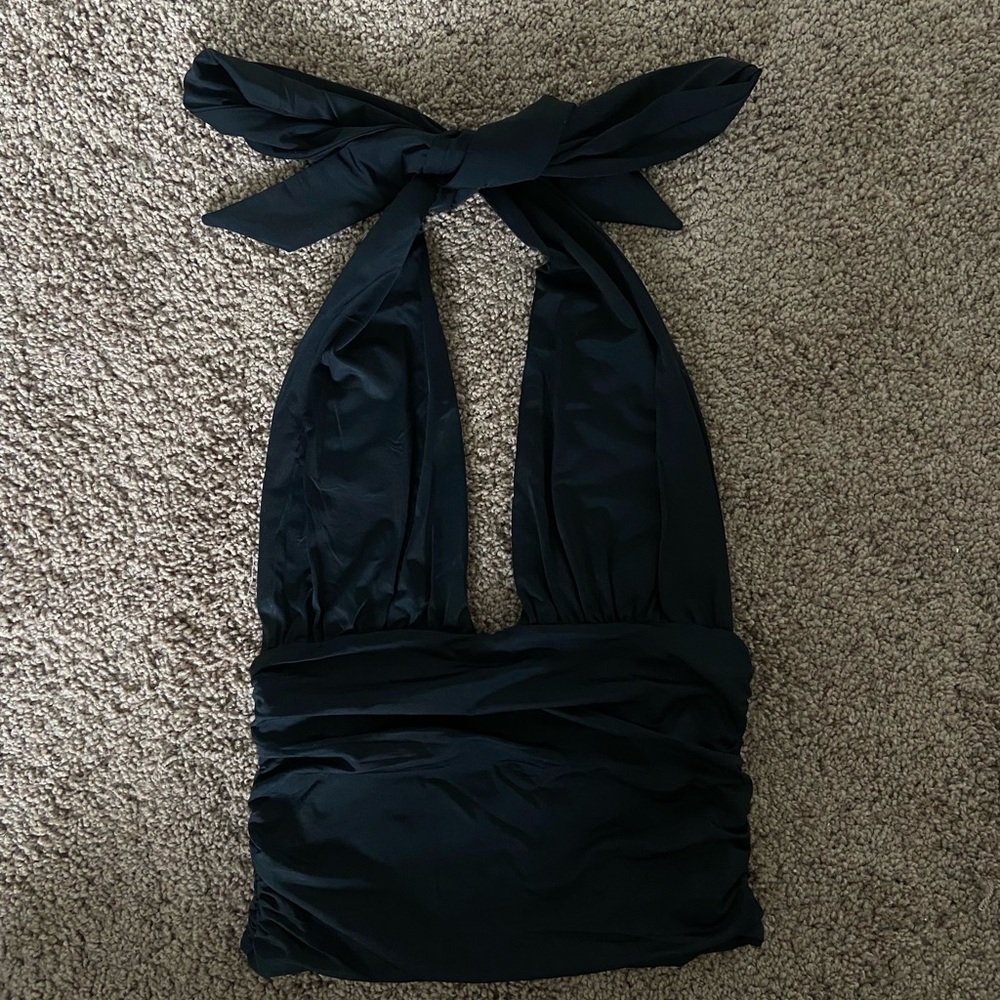Zara Black Sleeveless Top